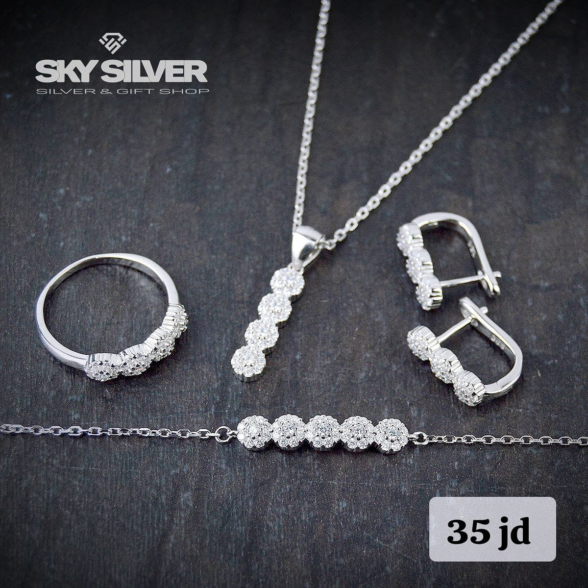 طقم فضة مميز