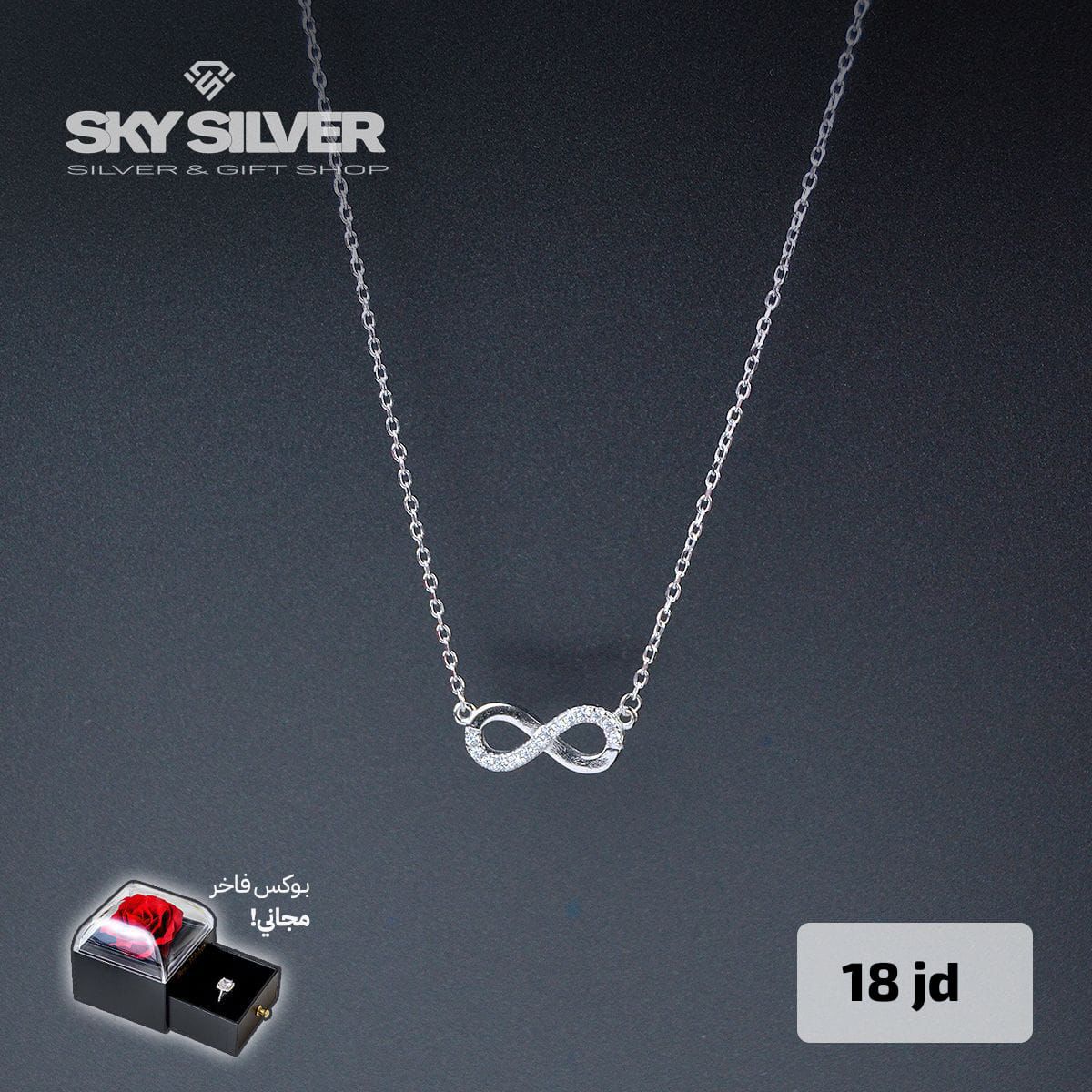 Elegant Necklace infinity style