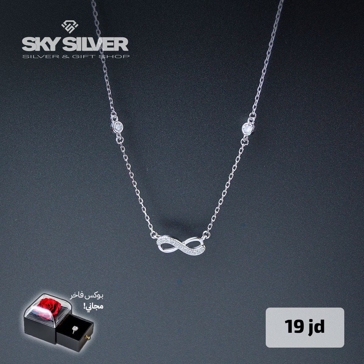 Elegant Necklace infinity style