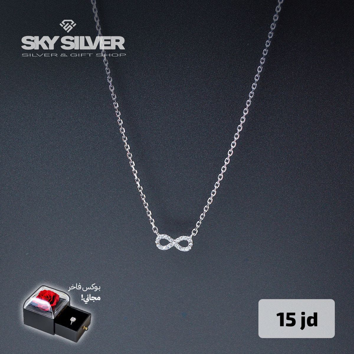 Elegant Necklace infinity style