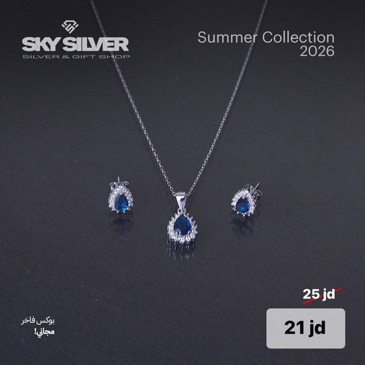half set (  Necklace and earrings )